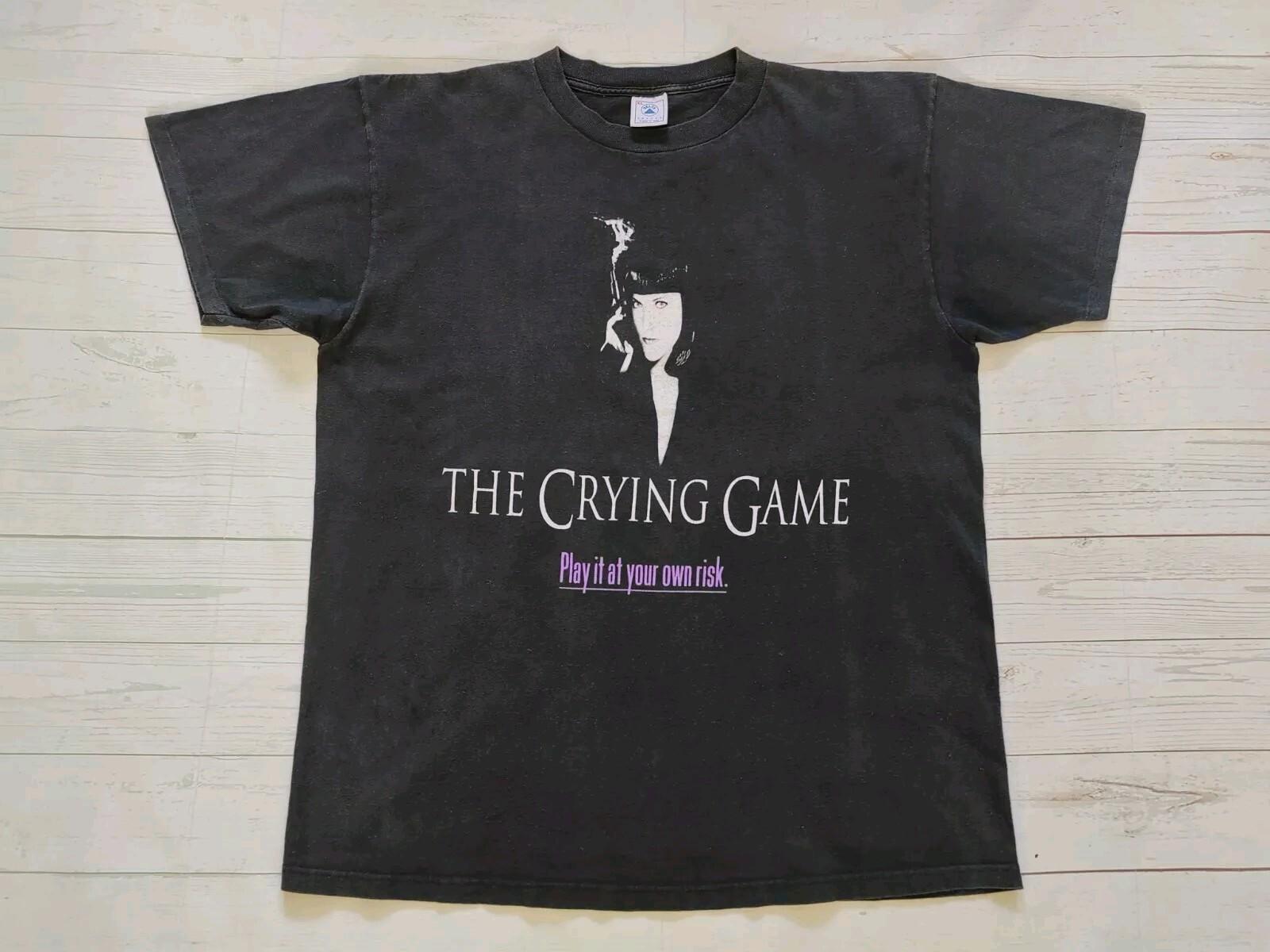 The Crying Game Men s Vintage 90s Cult Classic Movie Single Stitch Sz XL Unisex T-Shirt S