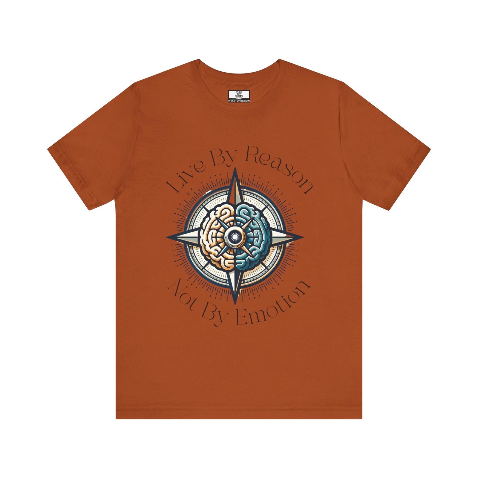 Live by Reason Not by Emotion Stoic Collection T XL