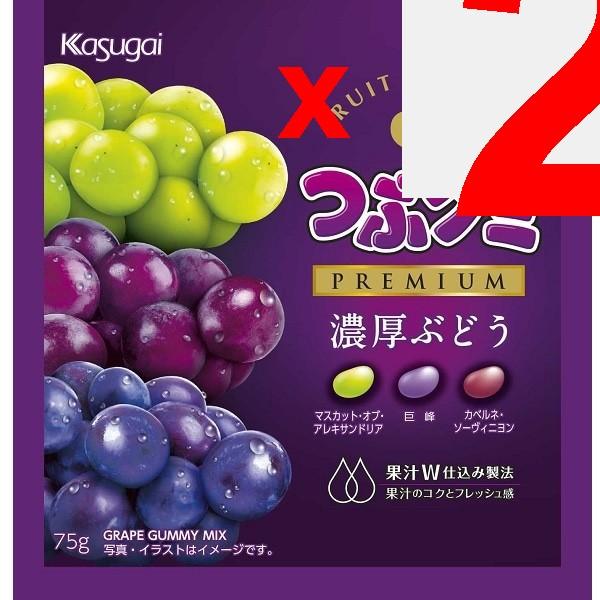 Kasugai Crush Gummi PREMIUM Thick Grapes 75g A Rich Grape Eating experience.A Rich Grape Eating Exp A Rich Grape Eating Experience.