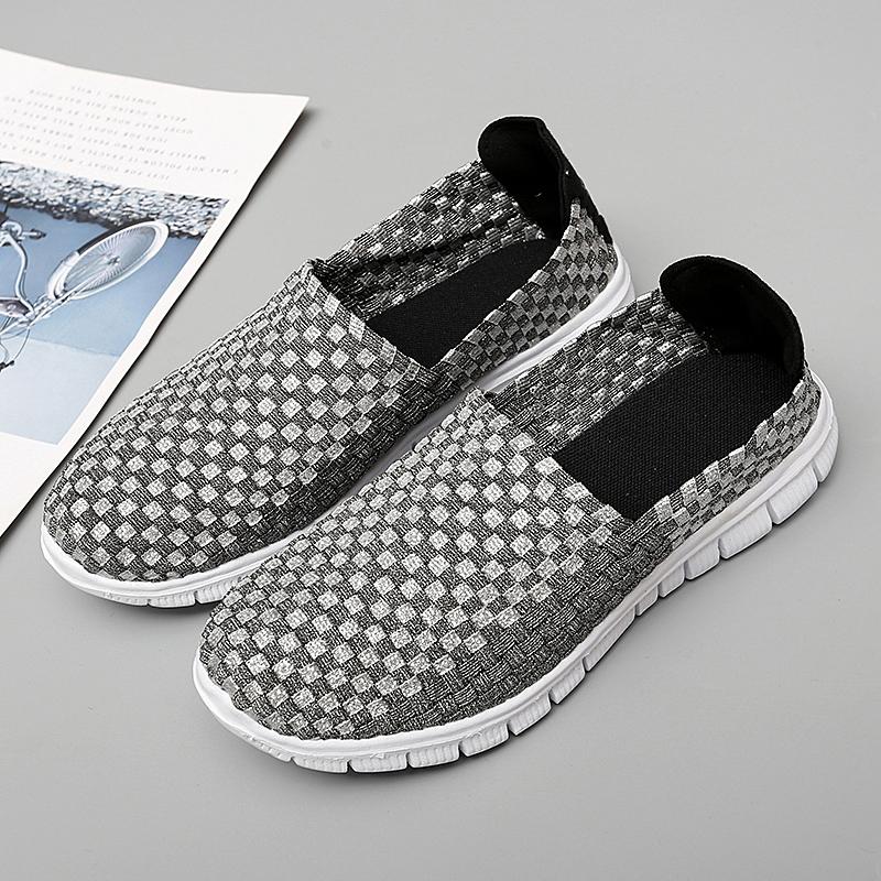 Summer Women Lightweight Slip On Sneakers Casual Plus Size Flats Moccasins Soft Beach Walking Sports Shoes