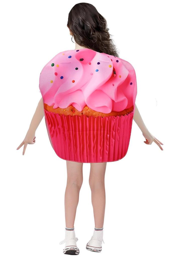 Kids' Halloween Cosplay Ice Cream Cupcake Costume