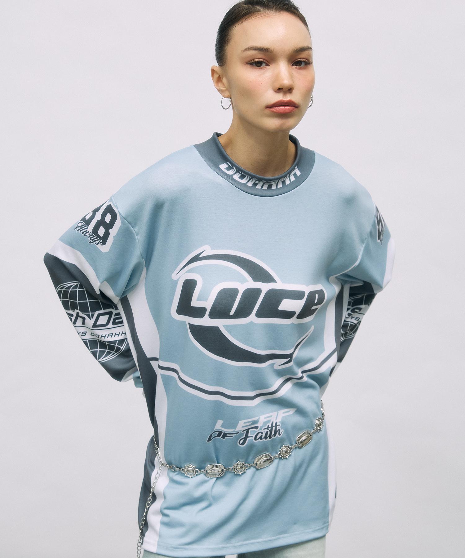Uah 88 Racer T-Shirt (Light Blue) Free