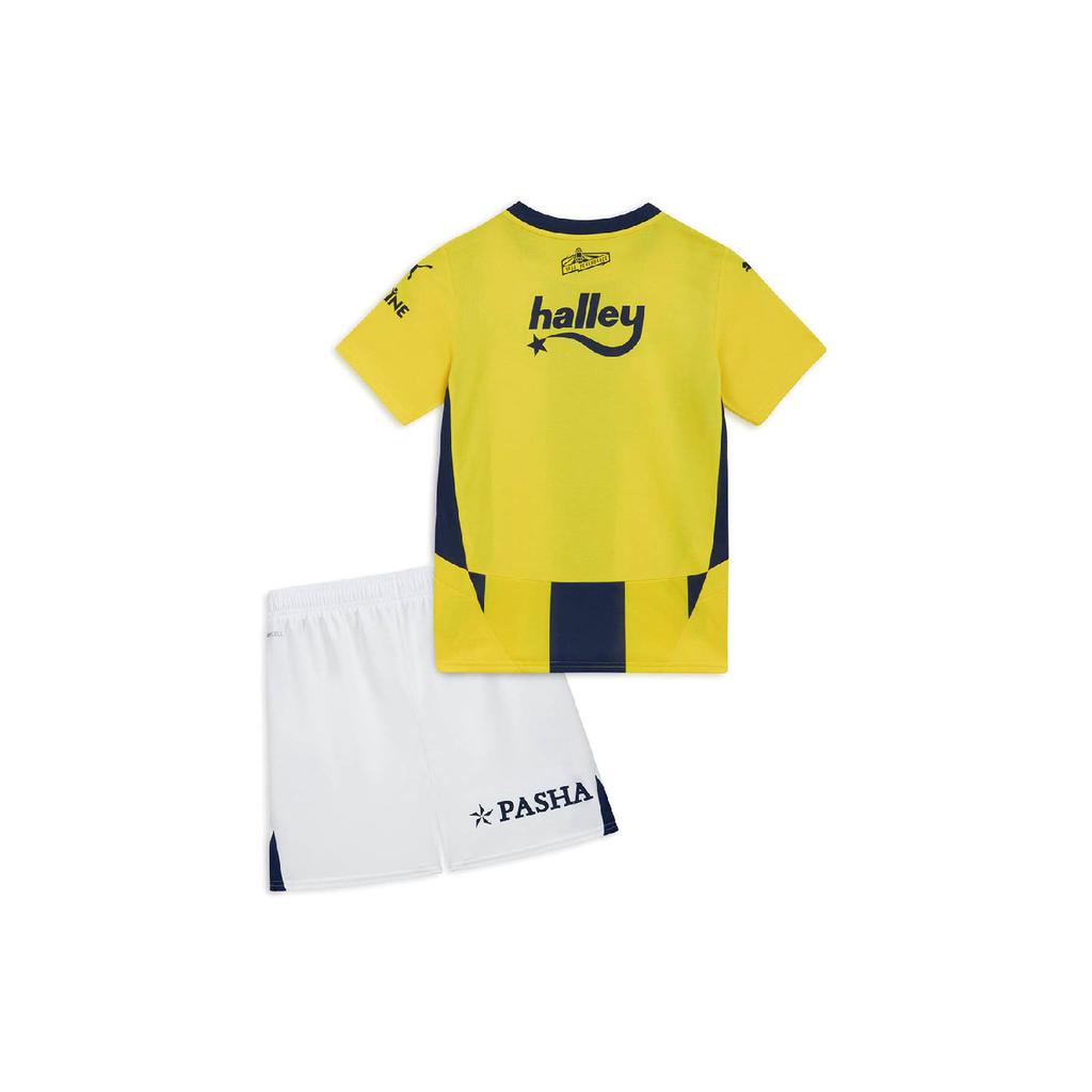 Fenerbahe 2024/25 Home Kids Yellow Football Jersey Set 77536501