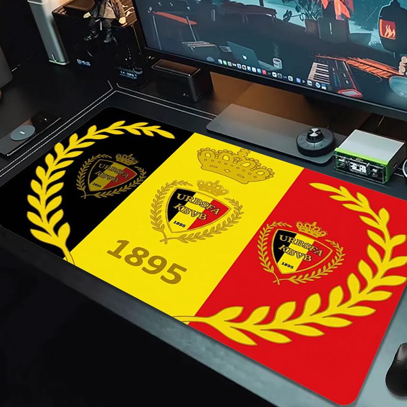 Belgica Color Mouse Pad Large Gaming Table Cushion Non-slip Laptop Tablet Big Mousepad XXL Mat Mini PC Playmat With Lock edge