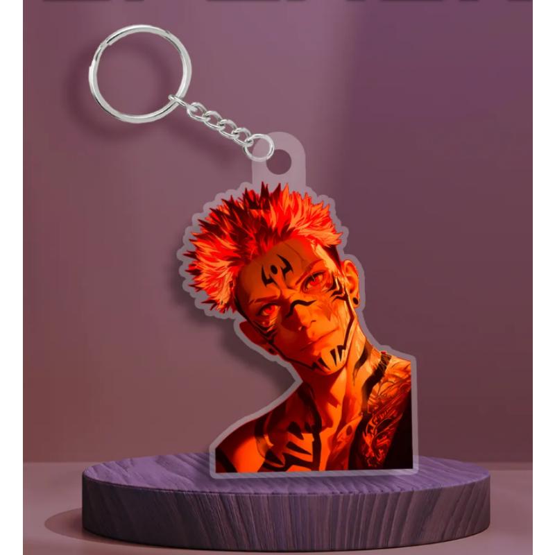 Anime Acryl Schlüsselanhänger für Jjk Megumi Fushiguro Satoru Gojo Kento Nanami Hajime Umemiya Acryl Schlüsselanhänger Dekoration Anhänger
