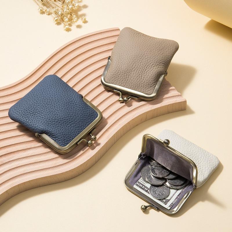 Neue Mini-Kompakt-Japanische Münztasche Damen Europäische und Amerikanische Mode Aufbewahrung Münzbeutel Kartenetui Tragbare Lippenstifthalter-Tasche