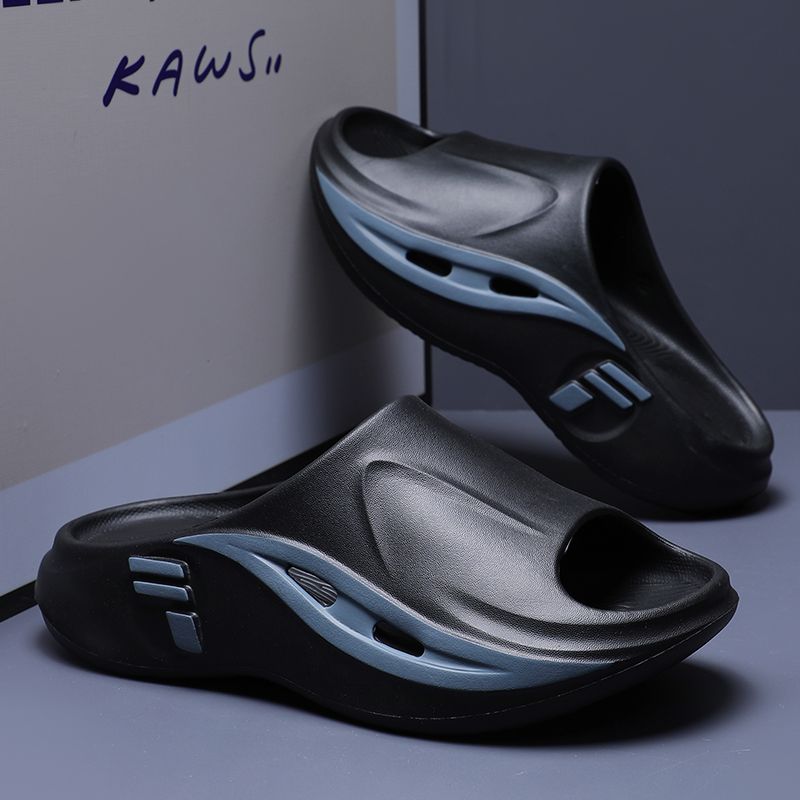 New Summer Men's EVA Non-Slip Durable Thick Sole Beach Sandals Slides Slippers Comfortable