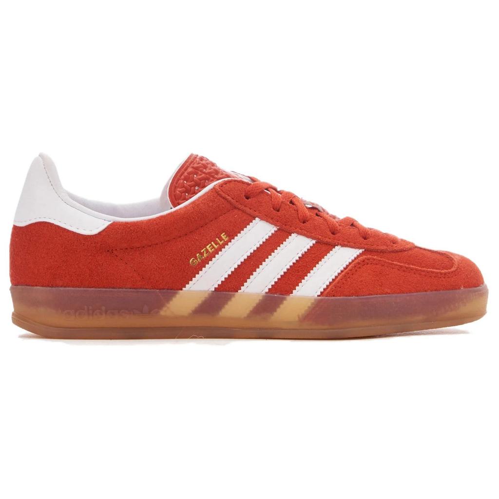 adidas Gazelle Bold Orange Gum Women Sneakers Cloud-White HQ8718