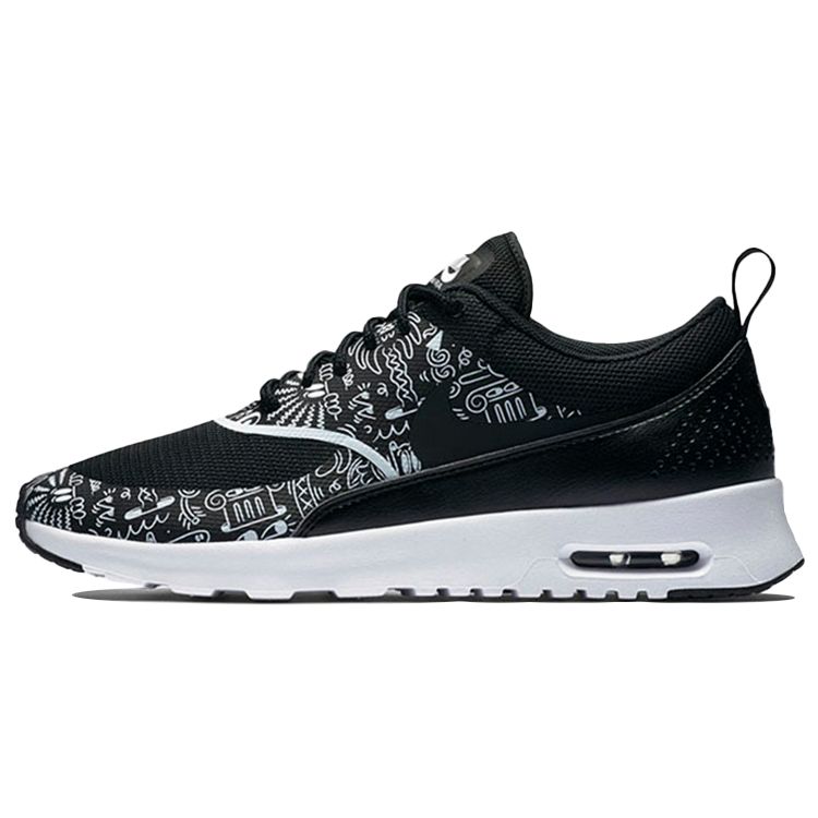 Nike  Air Max Thea Women Sneakers Black White 599408-011 36