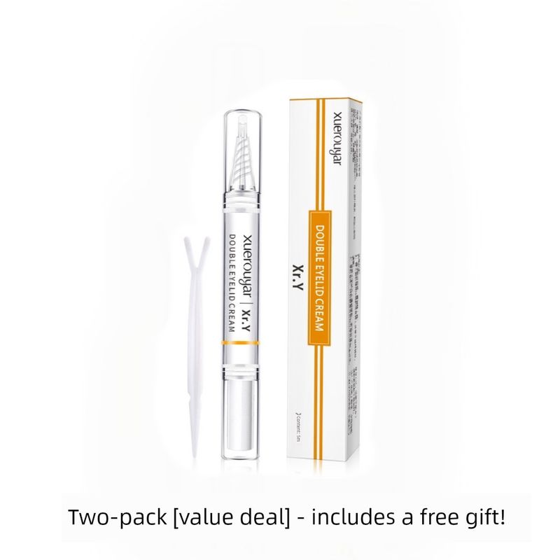 Authentic Double Eyelid Shaping Cream, Waterproof, Sweat-Proof, Long-Lasting, Natural, Traceless Cream, Big Eye Magic Tool, Double Eyelid Glue