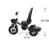 MILLY MALLY 2490 Movi grau 5-in-1 Dreirad
