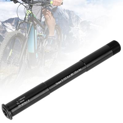 Mountain Bike Thru Axle Front Hubs Tube Boost Shaft 15mmx110mm for RockShox Front Fork Road Bicycle Lever Bicycle Accessories