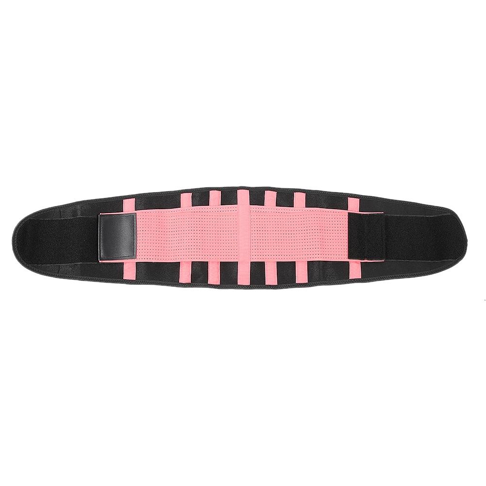 Elastic Adjustable Breathable Waist Belt Lumbar Support Fitness Sports Protection Belt(XXL)