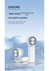 Portable USB Folding High-Speed Handheld Fan with Cross-Border Semiconductor Cooling and Strong Wind