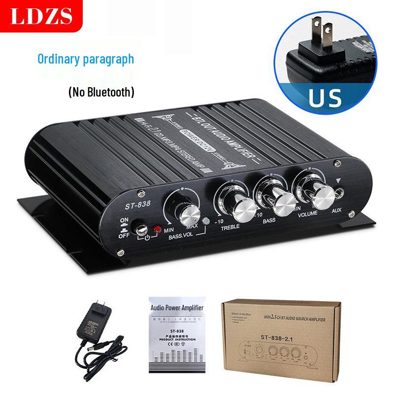ST-838 2.1 Channel Bluetooth Subwoofer Amplifier with Super Bass