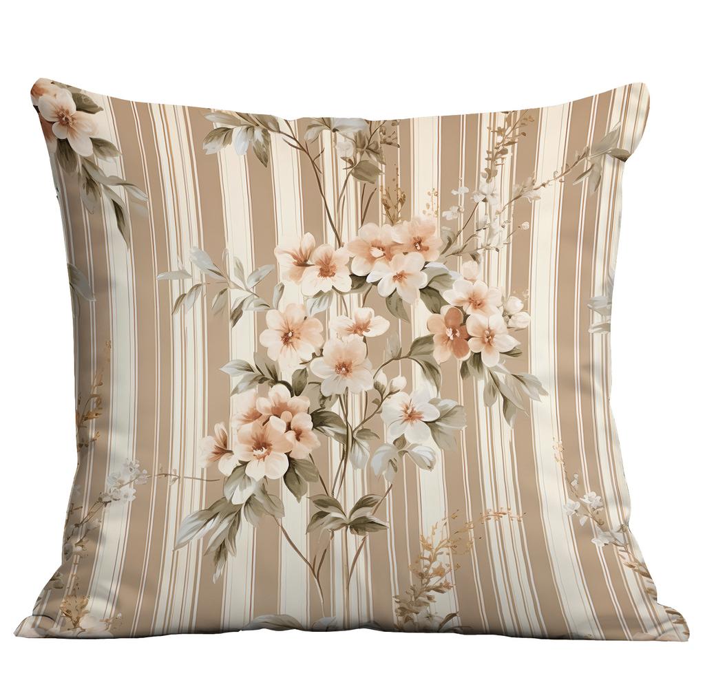 Ny Akvarell Pastoral Blommig Kuddfodral Hem Vardagsrum Soffa Kudde Kuddfodral Premium Hållbar Kvalitet