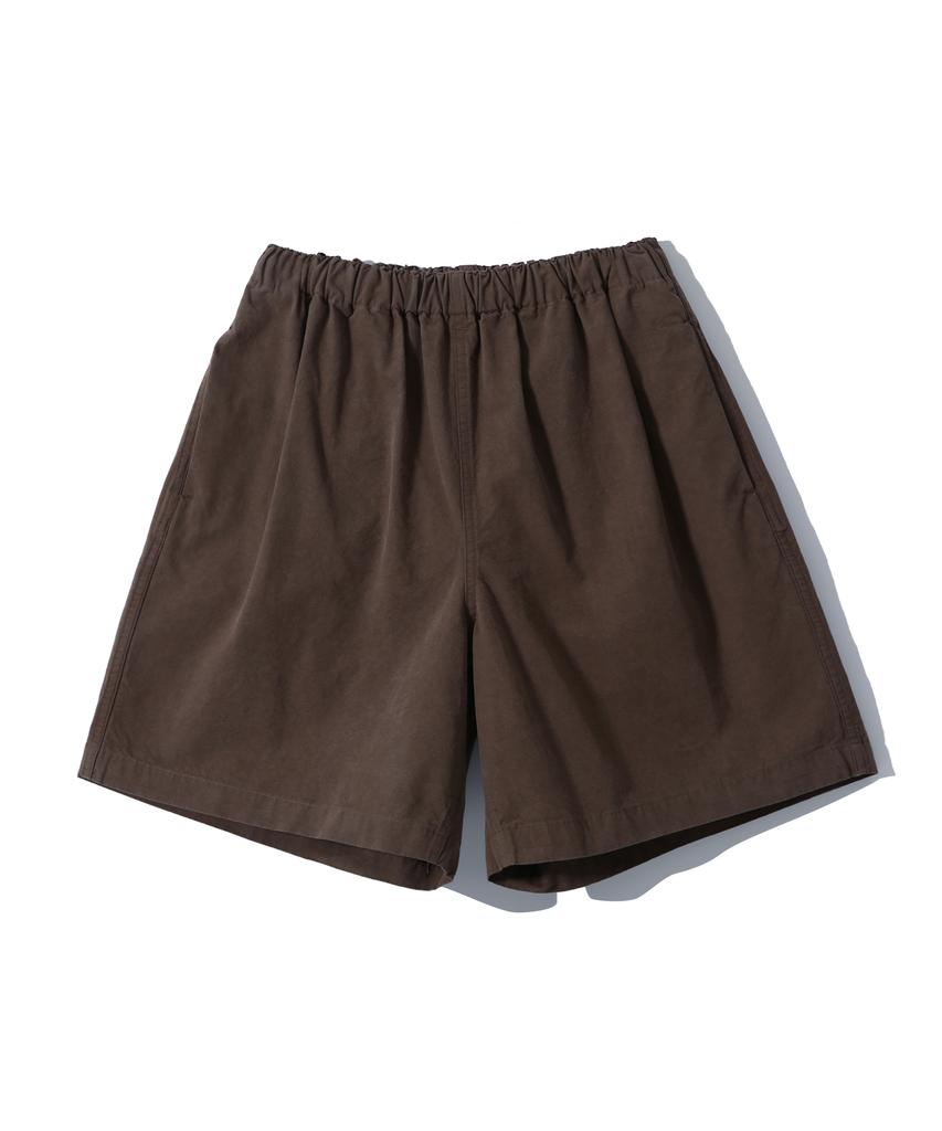 FALL BREAK Plain Cotton Easy Shorts