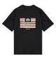 Vinyl Grafik T-Shirt Weiß und Schwarz Wochenende Print Herren Damen Oversized Kurzarm Baumwolle Harajuku Rundhals Damen Herren Kleidung