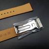 Used Genuine SEIKO Seiko Leather Strap Cowhide CrocFeraligatr Embossing 20mm Brown SBTM048/7B22-0BC0 Etc. Seiko Spirit DG43JB
