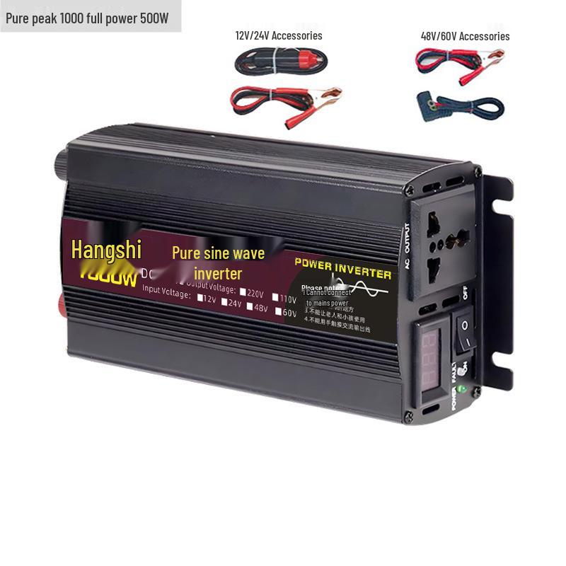 Car and Home Pure Sine Wave Inverter 12V/24V/48V/60V to 220V