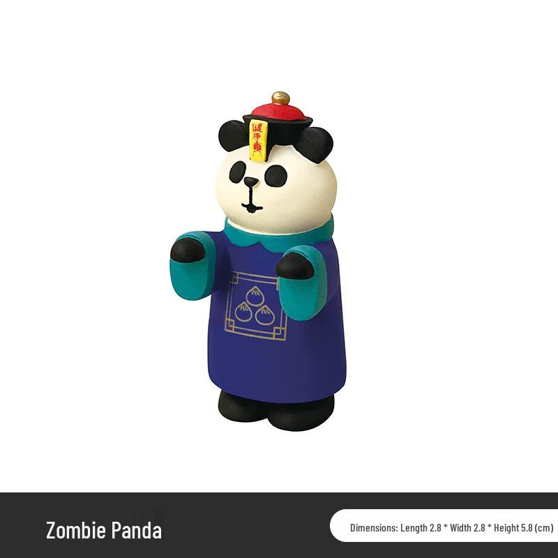 Mid-Autumn Festival Cat, Moon Rabbit, Zombie Figurines - ZAKKA Japanese Resin Crafts Ornaments Handmade