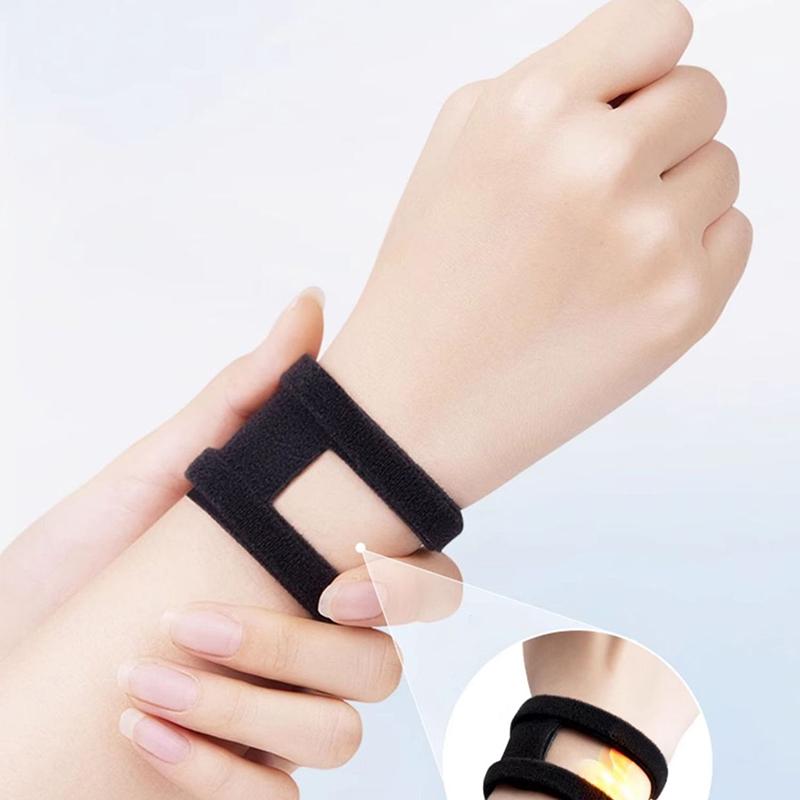 1Pair Adjustable Yoga Wrist Band Pain Tfcc Tear Injury Brace Wrist Band Brace Soft Thin Yoga Fitness Wrist Wrap Fix Sport Guard