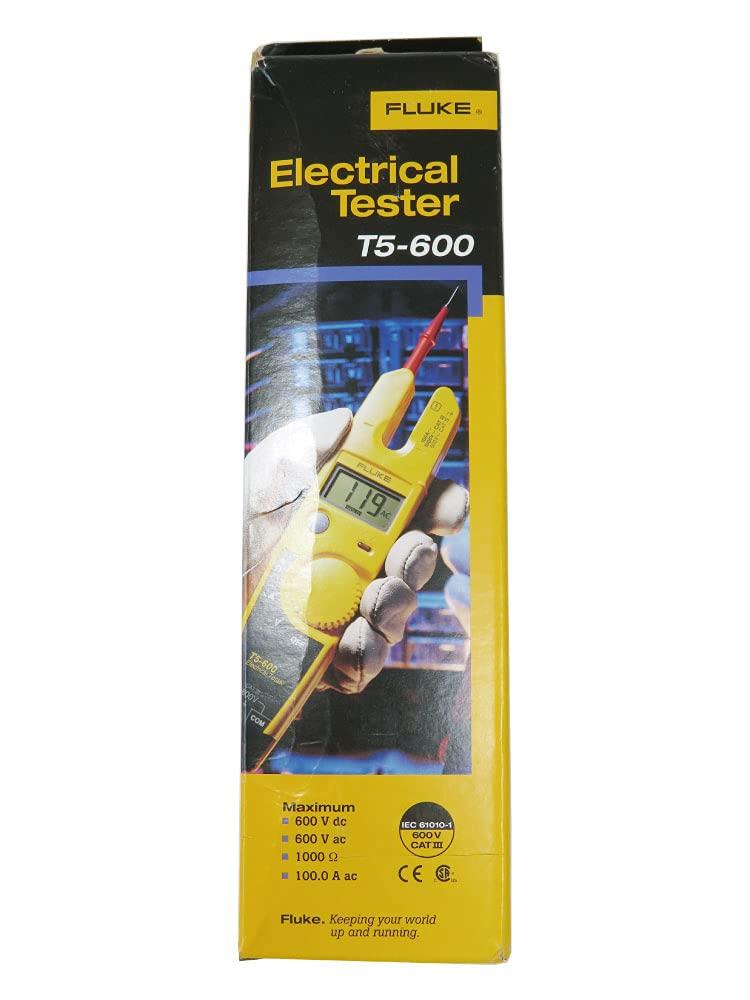 Fluke 600V Voltage Continuity and Current Tester [Product] T5-600
