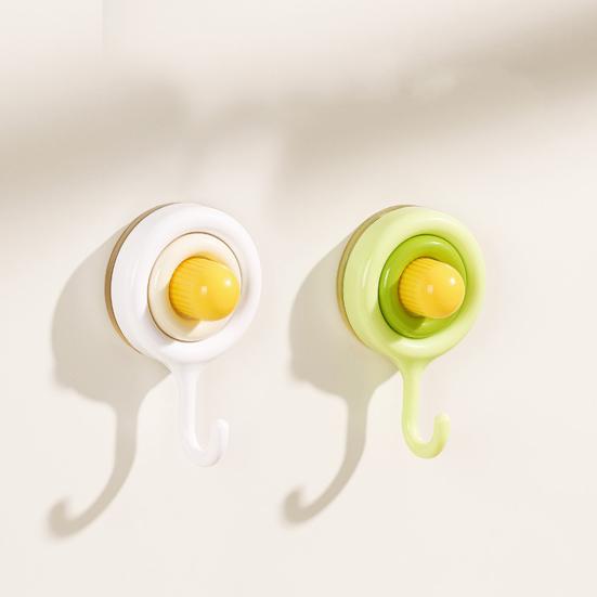 Saugnapf Wandhaken Abnehmbarer Wandhaken Wasserdichter Badezimmerhaken Eingang Schlafzimmer Kleider Schal Küche