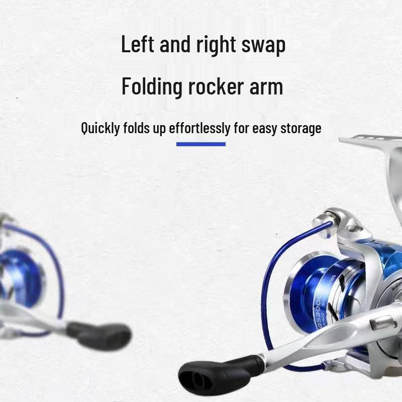 Set de Pescuit Kemalong Metal Complet: Mulineta de Cupă, Lansetă de Mare, Lansetă Rocky, Mulineta Spinning & Casting.