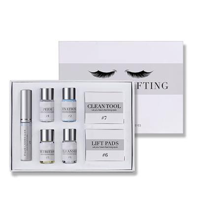 Kit per permanente ciglia, lifting ciglia semipermanente, arricciatura permanente con cuscinetto in silicone per bellezza
