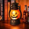 Halloween Decoration Oil Lamp Prop Pumpkin Skull LED Pony Lantern Creative Holiday Bar Party Light Bar Party Atmosphere Props