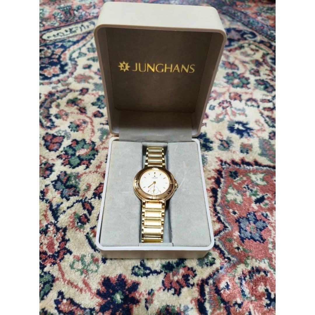 Used JUNGHANS gold ladies watch