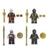 Minifigurka Stavebnice Sestavitelná Hračka Dárek Bůh války