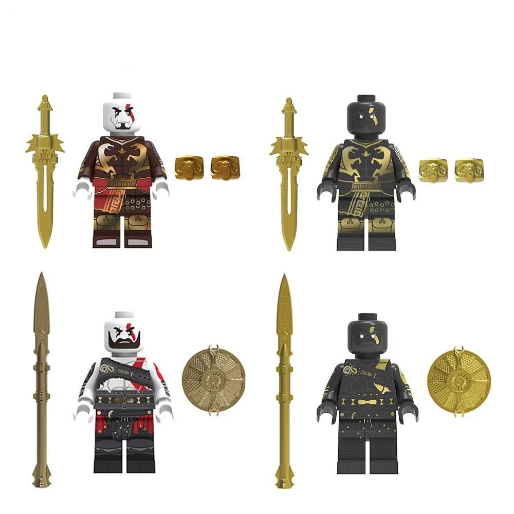 Minifigurka Stavebnice Sestavitelná Hračka Dárek Bůh války