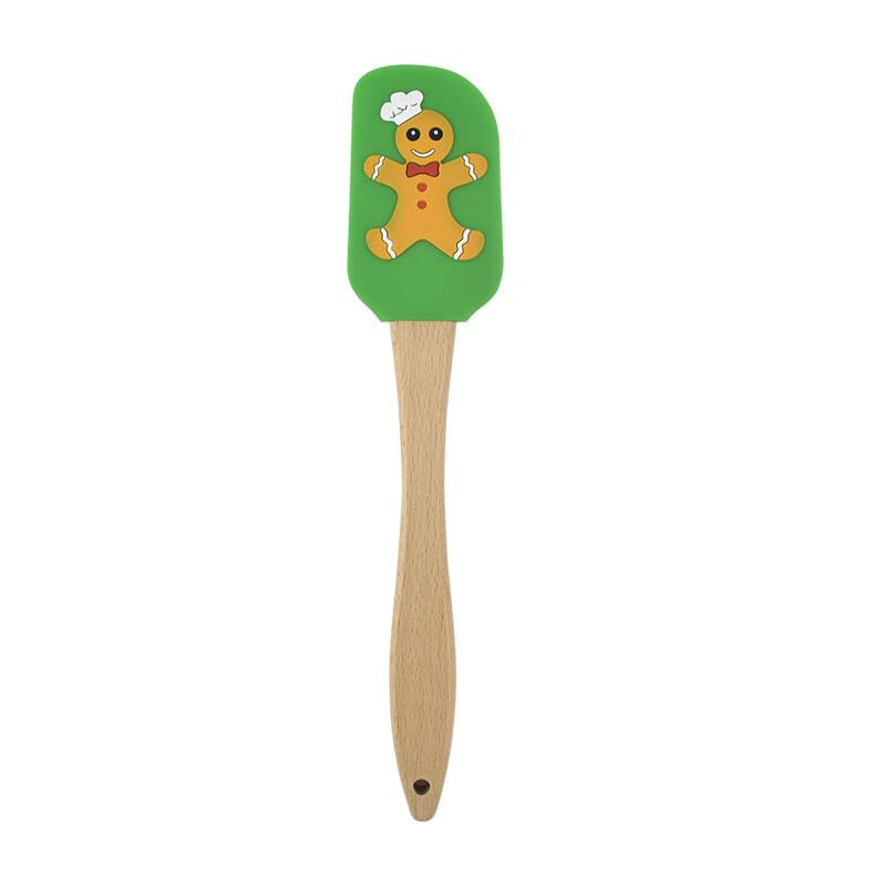 ZISIZ Christmas Gingerbread Man Spatula Set
