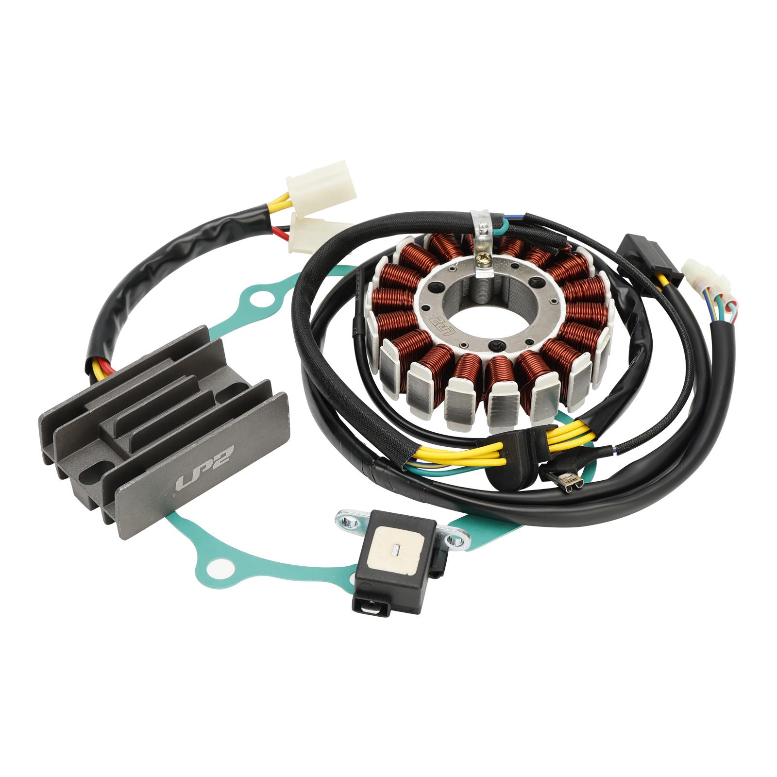 

Generator Stator Regulator Rectifier & Gasket For Honda XL230 XL230-2 2002