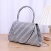 Rhinestone PU Tote Formal Evening Bag Lady Purse Elegant Wedding Party Clutches Female Cocktail Crossbody Shoulder Bag