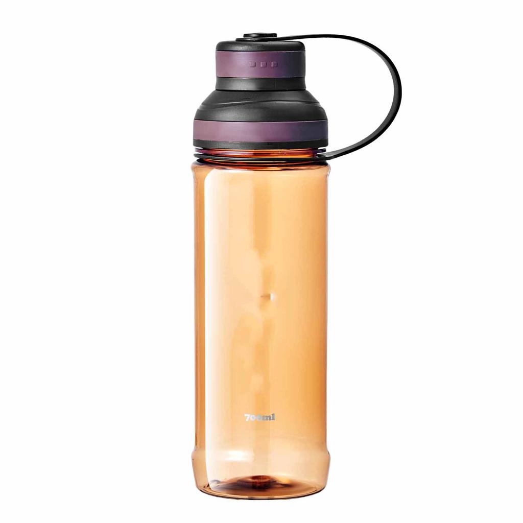Stoßfeste Wasserflasche mit großem Fassungsvermögen, Auslaufsichere Kunststoff-Sportflasche für Männer, Outdoor-Fitness-Sommerflasche, Hitzebeständig