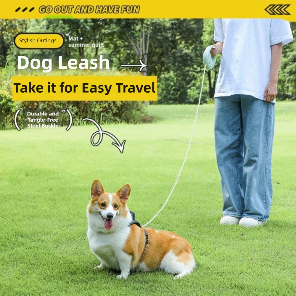 Anti-Slip Handle Pet Traction Rope Reflective Pet Walking Rope Automatic Dog Leash Outdoor Walking