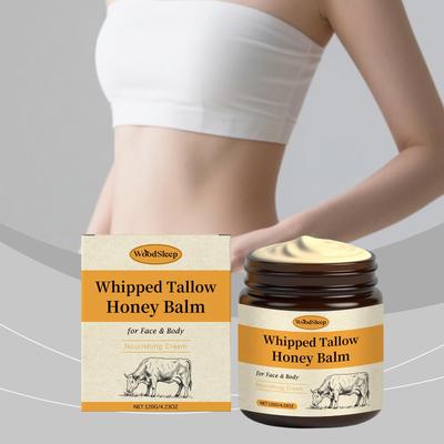 WoodSleep Medové bambucké máslo Hydratační krém Hloubkově vyživuje a uzamyká vlhkost pro každodenní komfortní péči Hydratuje suchou pokožku 120 g