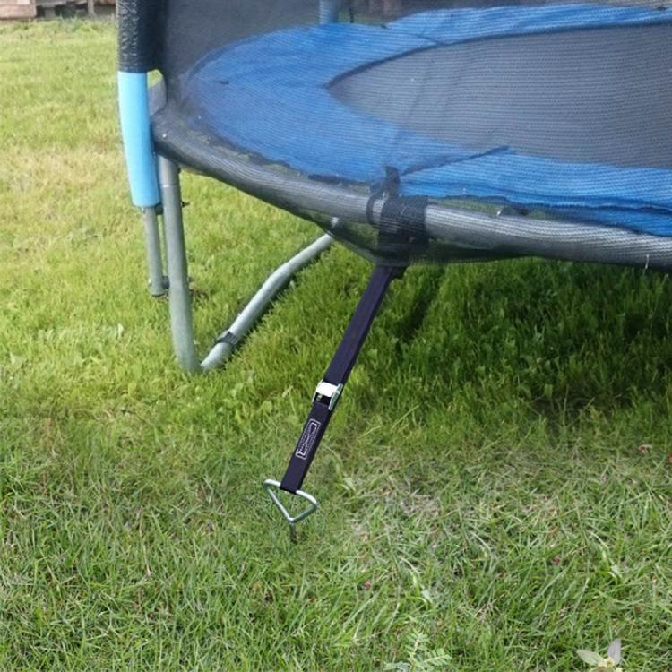 Trampoline Paal Vastzet Spiralen Grondankers Paal Tent Accessoires Stabiel