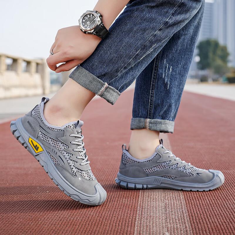 Warrior Men's Mesh Hiking & Casual Shoes