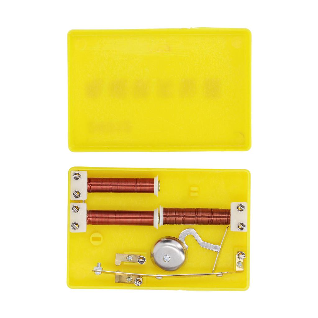 Electromagnet Current Tester Helical Coil Electric Bell Hook Set for Physics Experiment