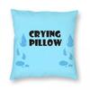 Crying Depressed Pillow Pillowcase Polyester Linen Velvet Printed Zip Decorative Throw Pillow Case Home Cushion Cover x