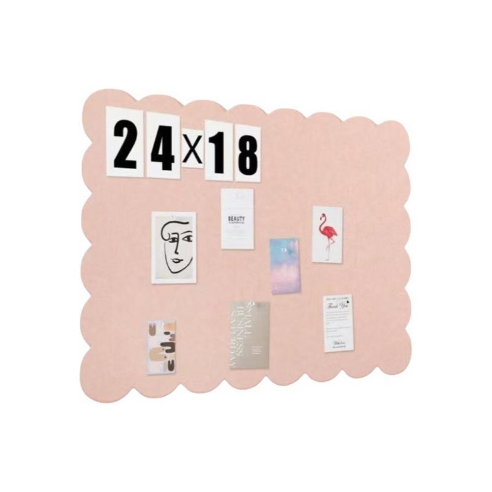Large Bulletin Board Felt Decorative Panel Ins Photo Display Board  For Office Home Classroom