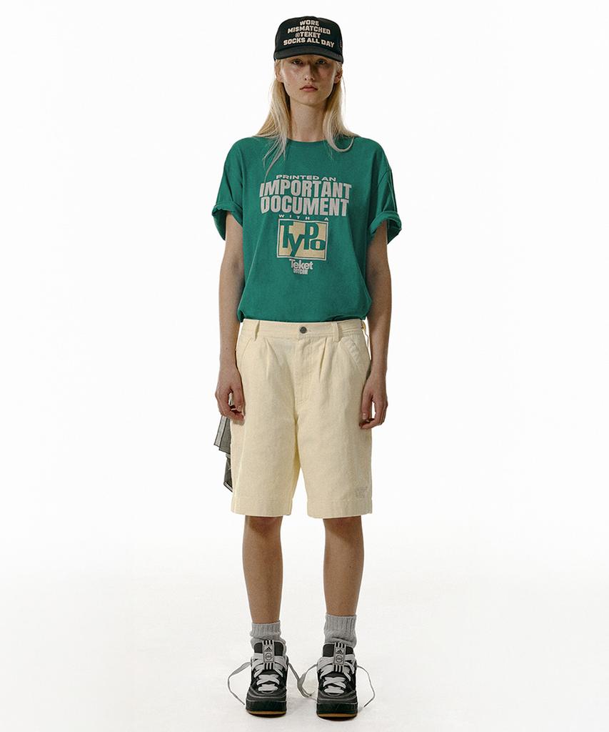 Tekes Com Shorts Cream