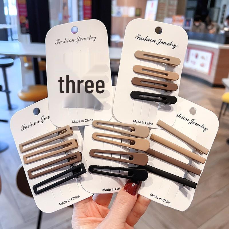 Clips de păr colorat Bai Lu fără cusături tip cioc de rață pentru femei - Ideal pentru frunte, breton și machiaj