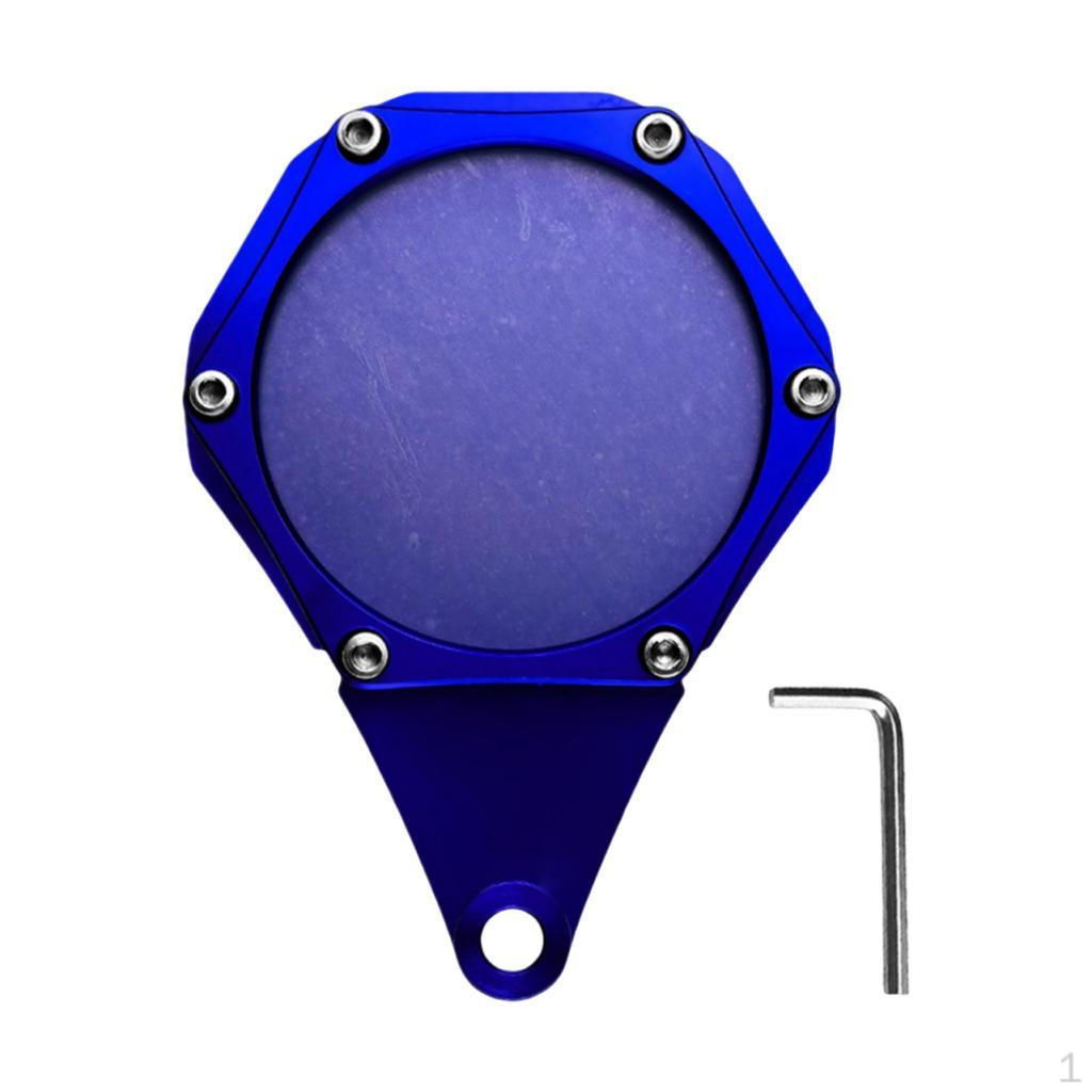 Motorcycle Tax Disc Holder Hanger Aluminum Alloy Component Waterproof Seal Permit Plate Card Frame