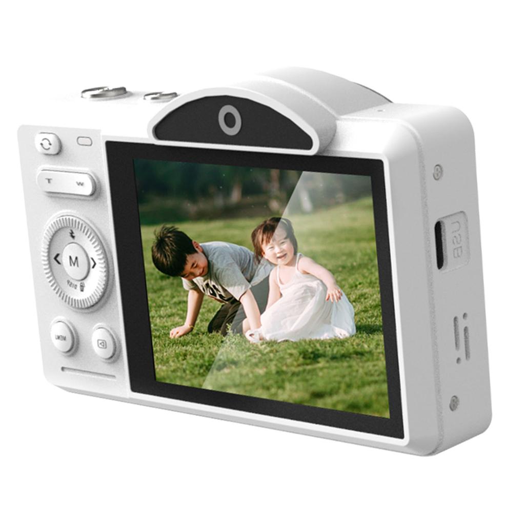 4K Digital Camera 80MP WiFi Vlog Camera with 18X Digital Zoom Built In Flash Dual Lens Selfie Auto Camera for Travel Photography