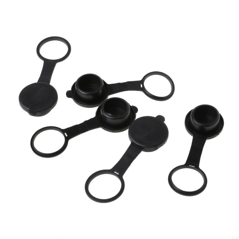 2025 New 5Pcs Universal Car Power Outlet Cover Vehicle Cigarette Socket Cover Cap